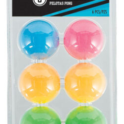 Bolas De Pôquer Em Cor Neon - 1 1/2, 6 Peças