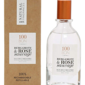 Perfume 100bon Bergamote & Rose Sauvage 50ml Para Mulheres E