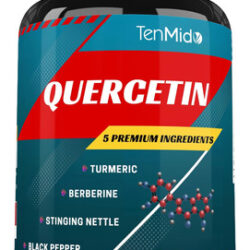 Suplemento Tenmido Quercetina Em Cápsulas De 3550 Mg Com Ber