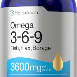 Suplemento Horbaach Triple Omega 3-6-9 3600mg 240 Cápsulas G