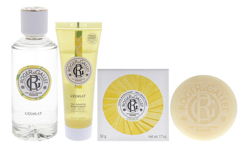 Conjunto De Presentes Perfume Roger & Gallet Cedrate Para Mu - Imagem 2