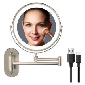 Espelho De Maquiagem Funtouch Recarregável 8 Polegadas 1x/10