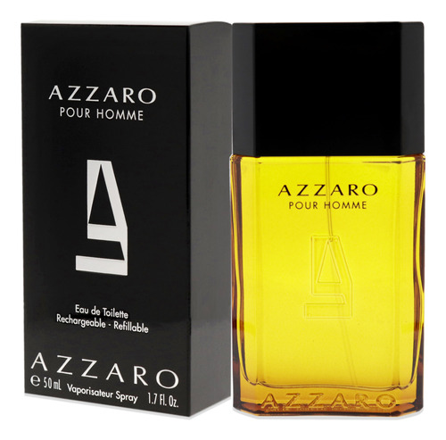 Perfume Azzaro Azzaro Para Homens Edt 50ml Em Spray Recarreg - Imagem 4