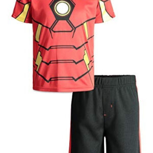 Conjunto De Roupas E Camisetas Marvel Avengers Iron Man Para