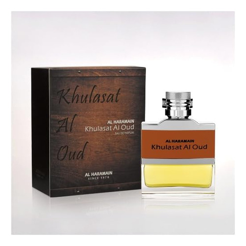 Perfume De Colônia Al Haramain Khulasat Al Oud 100ml Para Ho - Imagem 3
