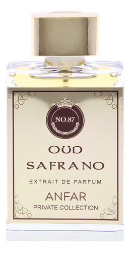 Perfume Anfar Private Collection Oud Safrano Para Homens 50m - Imagem 2