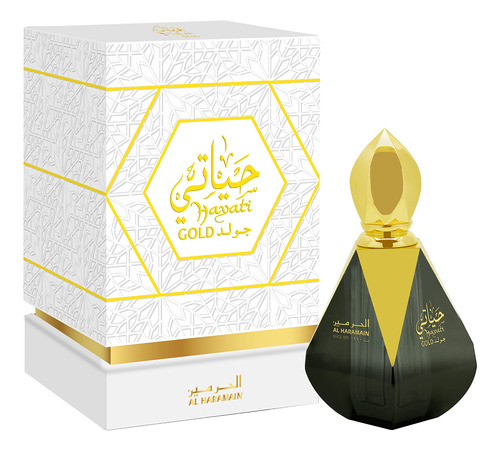 Perfume Unissex De Óleo Concentrado Al Haramain Hayati Gold