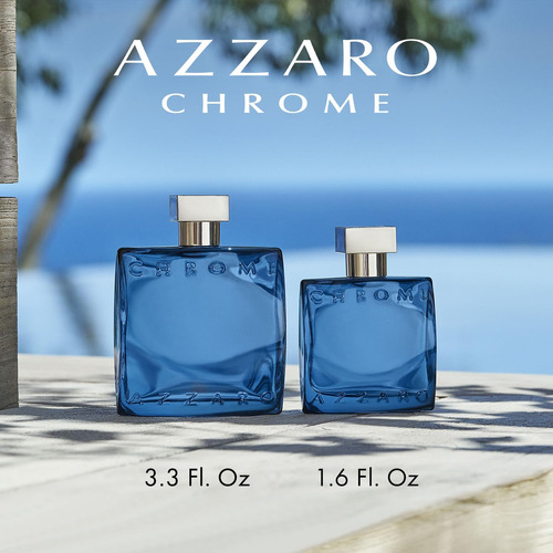 Perfume Azzaro Chrome Parfum Para Homens Citrus Fougère 100m - Imagem 5