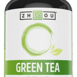 Suplemento De Extrato De Chá Verde Zhou Com 120 Cápsulas De