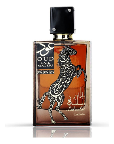 Perfume Lattafa Perfumes Oud Lail Maleki Eau De Parfum 100ml - Imagem 2