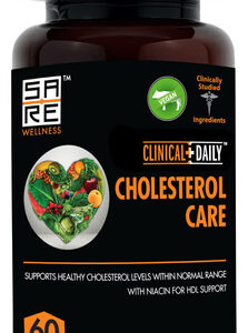 Suplemento Clinical Daily Cholesterol Care 60 Cápsulas Vegan