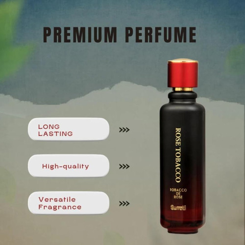 Perfume Surrati Collection Legend, Rose Tobaco, Wahage Italian - Imagem 5