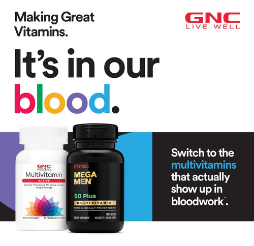 Suplemento Gnc Amp Masculino Extreme Training Vitapak, 30 Pa - Imagem 6