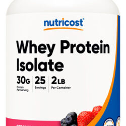 Proteína Em Pó Nutricost Whey Protein Isolate 907g Morango