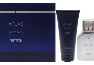 Conjunto De Presente Perfume Tumi Atlas Para Homens 100 Ml E