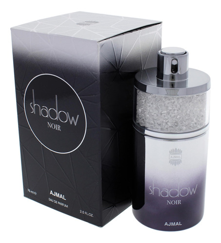 Perfume Ajmal Shadow Noir Eau De Parfum 75ml Para Homens - Imagem 4