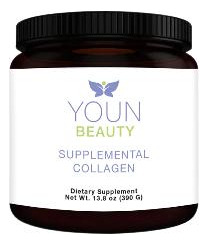 Colágeno Suplementar Em Pó Youn Beauty 30 Porções Unflavo - Imagem 2