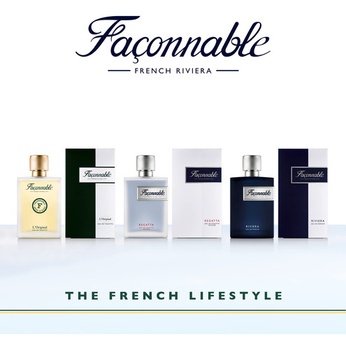 Perfume Façonnable L'original Eau De Toilette 90ml For Men - Imagem 6