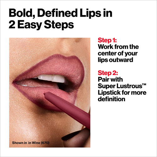 Delineador De Lábios Revlon Colorstay, Ameixa - Imagem 8