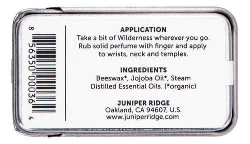 Solid Perfume Juniper Ridge Desert Cedar 15ml Unisex - Imagem 3