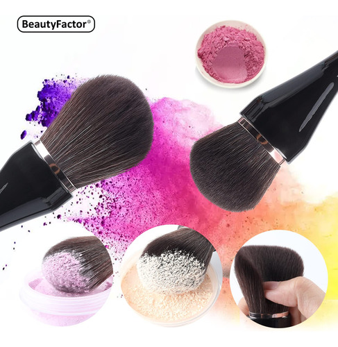 Conjunto De Pincéis De Maquiagem Beautyfactor, 12 Peças Com - Imagem 4