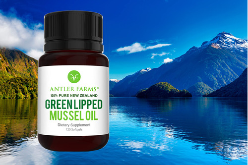 Óleo De Mexilhão Com Lábios Verdes Antler Farms 100% Puro Na - Imagem 5