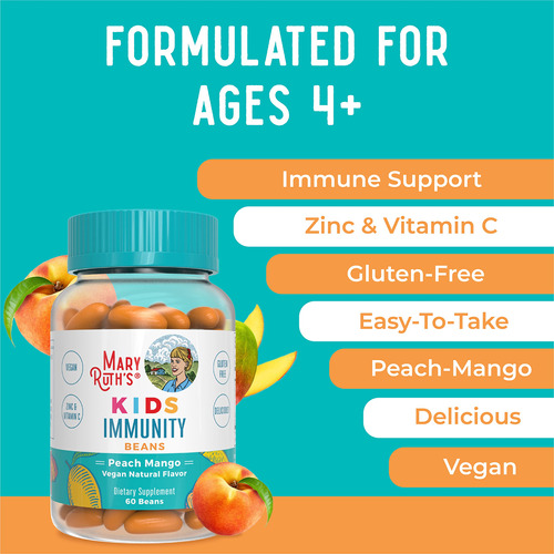 Suplemento Maryruth"s Kids Immunity Beans 60 Gomas Veganas - Imagem 7