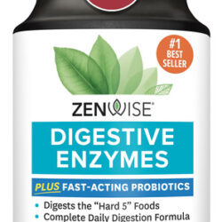 Suplemento Zenwise Health Digestive Enzymes Probióticos