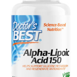 Suplemento Doctor's Best Ácido Alfa-lipóico 150 Mg 120 Cápsu