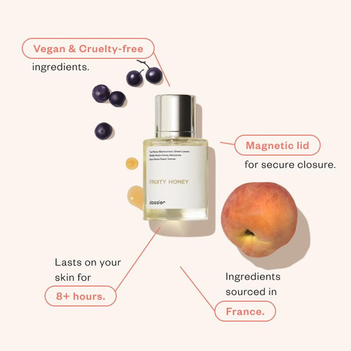 Perfume Dossier Fruity Honey Eau De Parfum 50ml Para Mulhere - Imagem 2