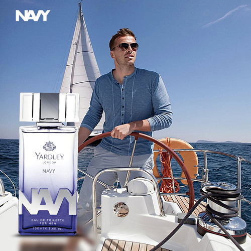 Perfume Yardley Navy By Yardley London Eau De Toilette 100ml - Imagem 2
