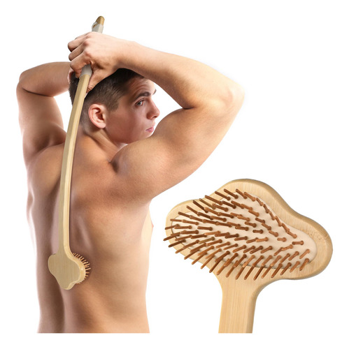 Back Scratcher Nurender Bambu Estendido De Grandes Dimensões - Imagem 7