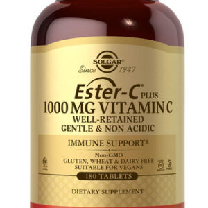 Complexo De Ascorbato Solgar Ester-c Plus De 1000 Mg De Vita
