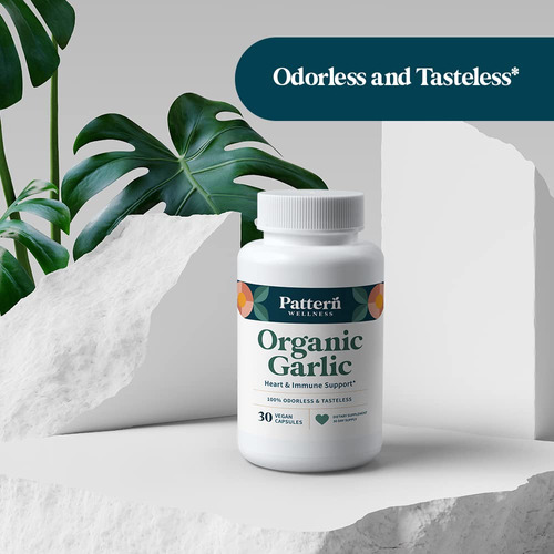 Suplemento De Alho Pattern Wellness Inodorless Organic 1000m - Imagem 6