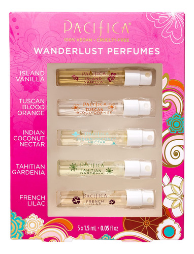 Conjunto De Perfumes Pacifica Beauty Wanderlust Island Vanil