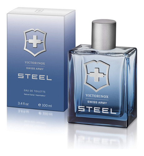 Perfume Victorinox Swiss Army Steel Edt 100ml Para Homens