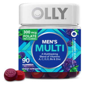 Suprimento Multivitamínico Gummy Olly Masculino Para 90 Unid