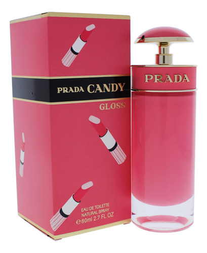 Perfume Prada Candy Gloss Eau De Toilette 80ml For Women - Imagem 3