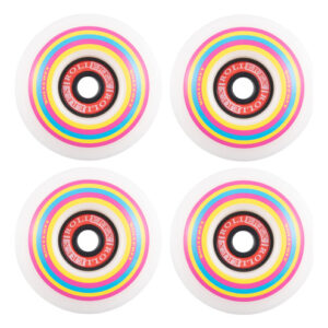 Rodas De Skate Rollerex Lollipop Boardwalk 52 Mm (pacote Com