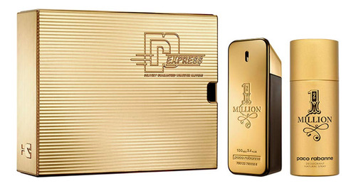 Perfume Paco Rabanne 1 Million Edt 100ml + Deodorant + Mini