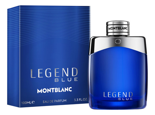 Perfume Montblanc Legend Blue Eau De Parfum 100ml Para Homen - Imagem 2