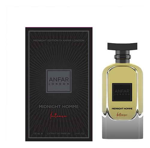 Perfume Anfar London Midnight Homme Intense 100ml Para Homens