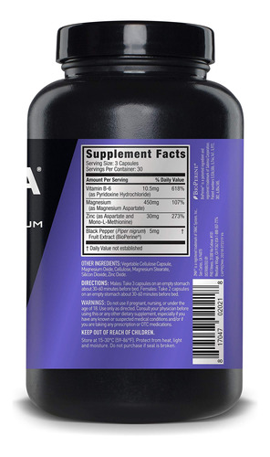Suplemento Jym Supplement Science Zma Zinco/magnésio 90 Cáps - Imagem 6