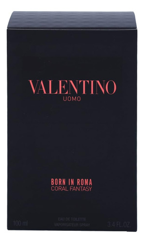 Perfume Valentino Masculino Nascido Em Roma Coral Fantasy 10 - Imagem 3