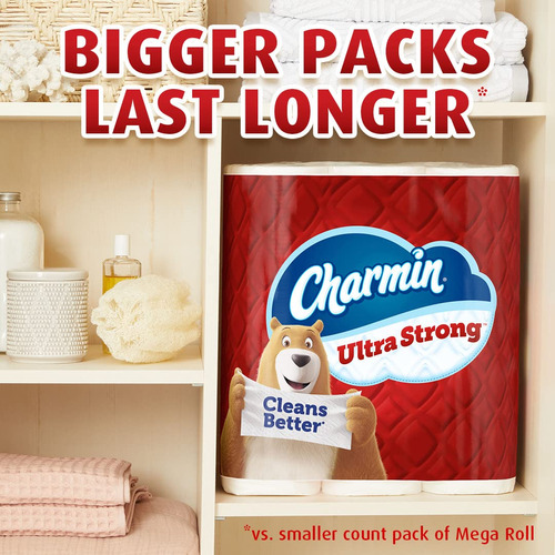 Papel Higiênico Charmin Ultra Strong 18 Mega Rolls - Imagem 6