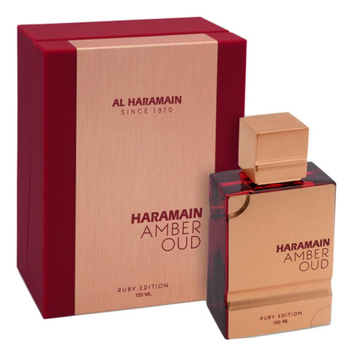 Perfume Em Spray Al Haramain Amber Oud Edp (edição Rubi) 120