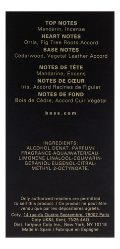 Perfume Hugo Boss Boss Garrafado Eau De Parfum 50ml Para Hom - Imagem 7