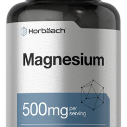 Suplemento Horbach Óxido De Magnésio 500 Mg 180 Cápsulas