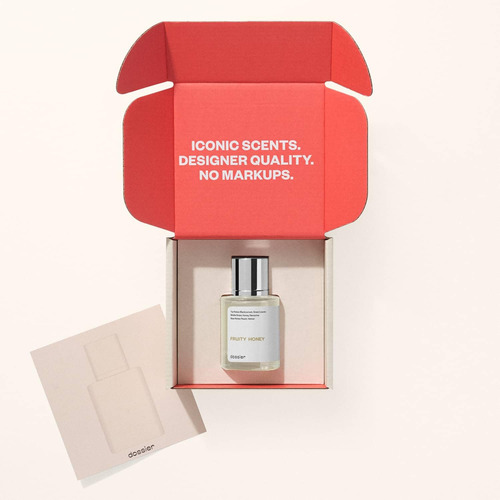 Perfume Dossier Fruity Honey Eau De Parfum 50ml Para Mulhere - Imagem 4