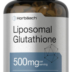 Suplemento Horbäach Lipossomal Glutationa 500mg 90 Cápsulas